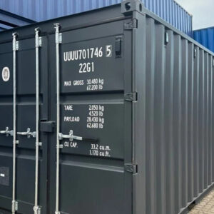 20 Fuß Container, anthrazit