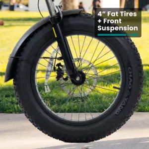 Alternative view of Z4 Pro Folding Fat Tire Electric Bike