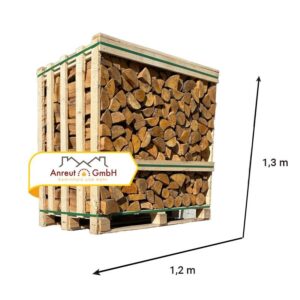 1,6 SRM (1 RM) ERLE getrocknet ca. 25cm (Made in EU)