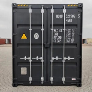 Alternative view of 40 Fuß High Cube Container, schwarzgrau