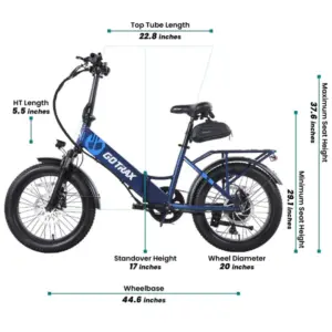 Alternative view of F2 Foldable Electric Bike 2.0