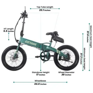 Alternative view of F1 Folding Electric Bike 2.0