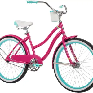 Huffy Women's Good Vibrations Perfect Fit 24” Cruiser Bike