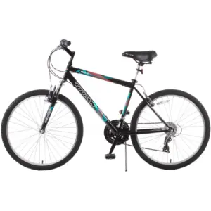 TITAN Trail 21-Speed Suspension Men's Mountain Bike, Black