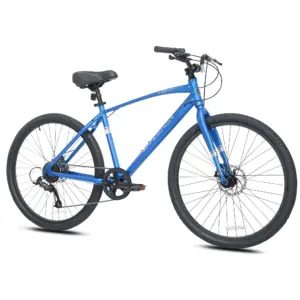 Kent Bicycles 27.5 in. Wanderer Men's Aluminum All-Terrain Bicycle, Blue