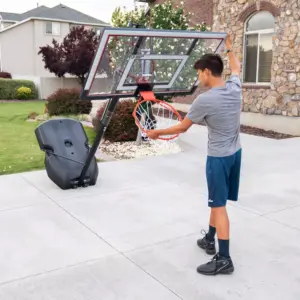 Alternative view of Lifetime 50” All Star Portable Basketball Hoop