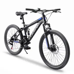 Ecarpat Mountain Bike 26 Inch with Gear Shifter, MTB Commuter Bicycles, 21-Speed