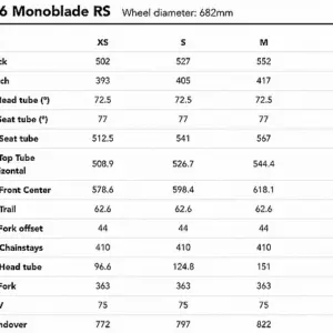 Alternative view of Look 796 Monoblade RS Frameset