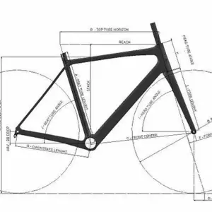 Alternative view of Look 785 Huez Disc Frameset