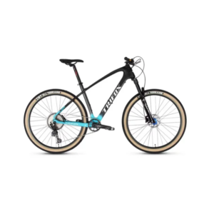TRIFOX Carbon MTB Mountain Bike, New Upgraded T800 Full Carbon Fiber Frame Geometry with RD-M6100 12 Speed Derailleur System and Lock-Out Hydraulic Fork